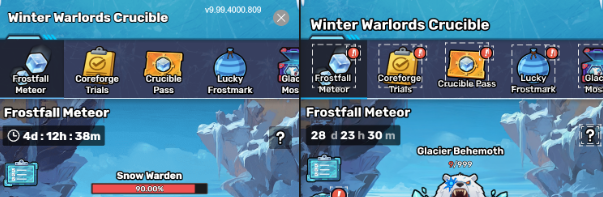 NEW TBG EVENT!🚨 Winter Warlords Crucible!❄️